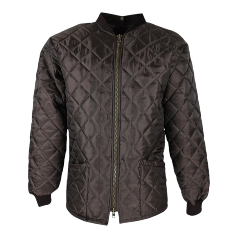 Chaqueta encerada Oxford Blue Bray 3 in 1 Brown