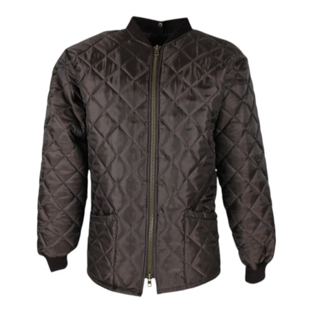 Chaqueta encerada Oxford Blue Bray 3 in 1 Brown