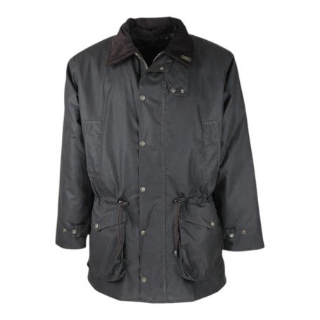 Chaqueta encerada Oxford Blue Bray 3 in 1 Dark Olive
