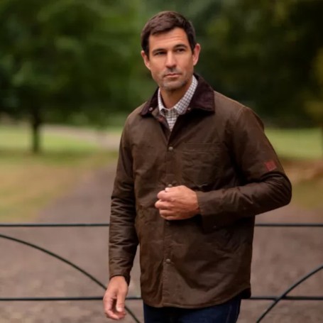 Sobrecamisa encerada Alum Caramel