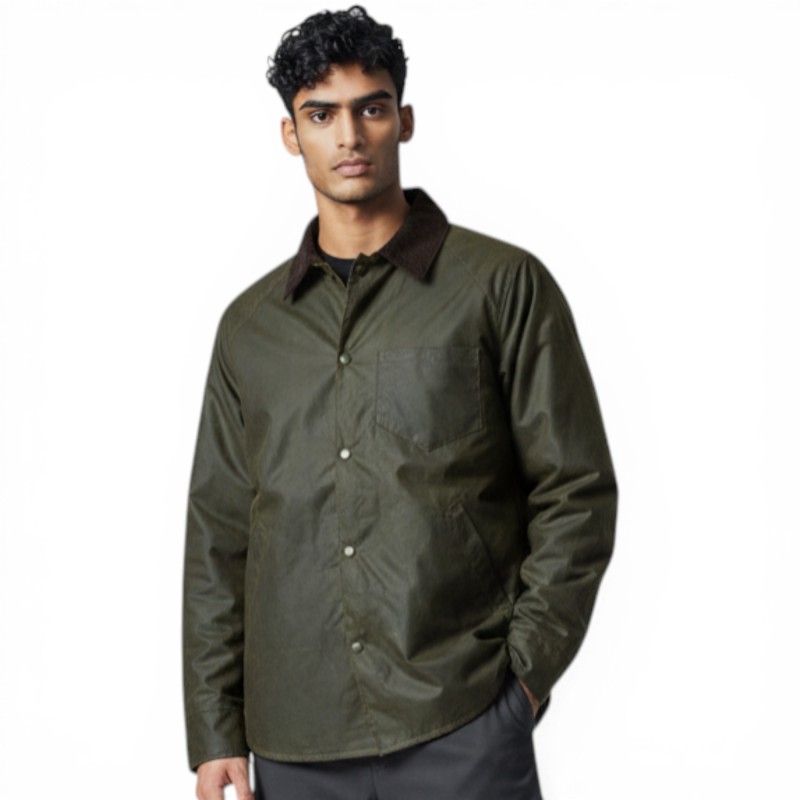 Sobrecamisa encerada Alum Green