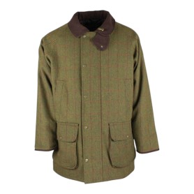 Chaqueta Oxford Blue Brampton Raglan Tweed Dark Green