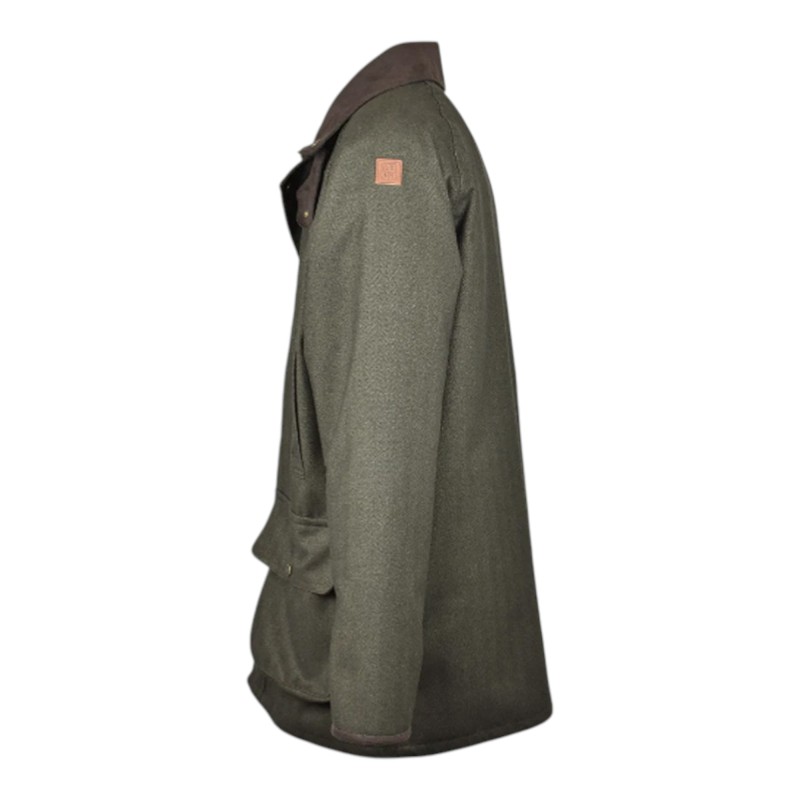 Chaqueta Oxford Blue Hamilton Brown