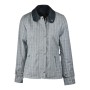 Chaqueta Oxford Blue Tartan Ambre encerada lavable Prince Of Wales