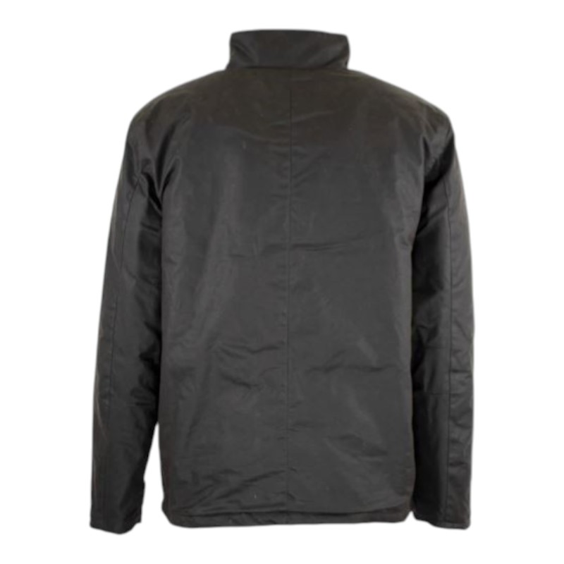 Chaqueta encerada Oxford Blue Kendal Brown