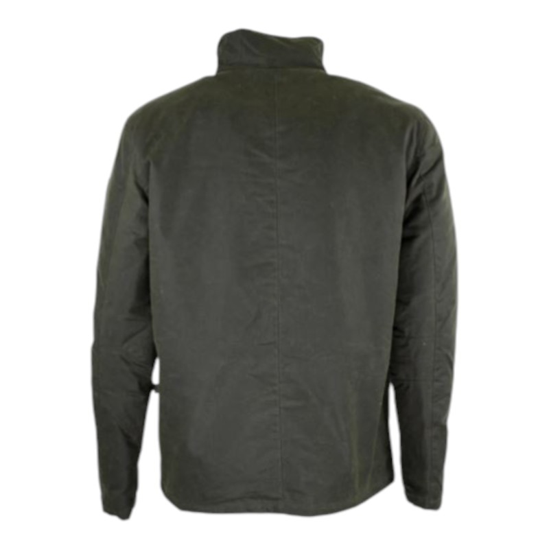 Chaqueta encerada Oxford Blue Kendal Green