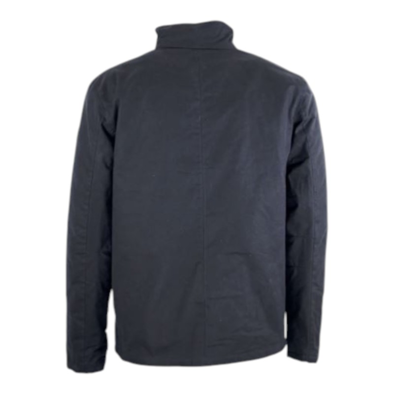 Chaqueta encerada Oxford Blue Kendal Navy