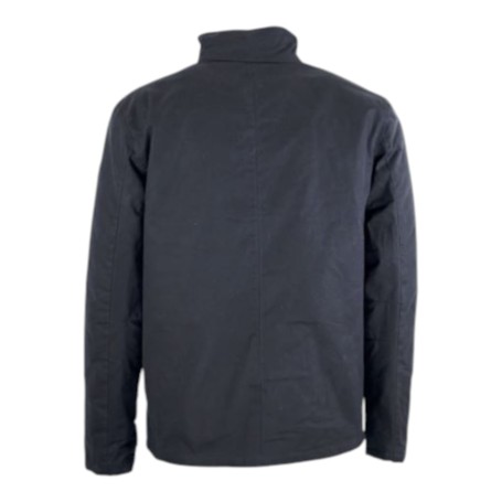 Chaqueta encerada Oxford Blue Kendal Navy