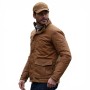 Chaqueta encerada Oxford Blue Kendal Sandstone