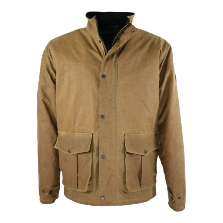 Chaqueta encerada Oxford Blue Kendal Sandstone