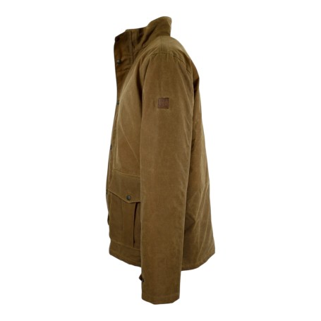 Chaqueta encerada Oxford Blue Kendal Sandstone