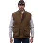 Chaleco Oxford Blue Brampton Tweed Dark Green