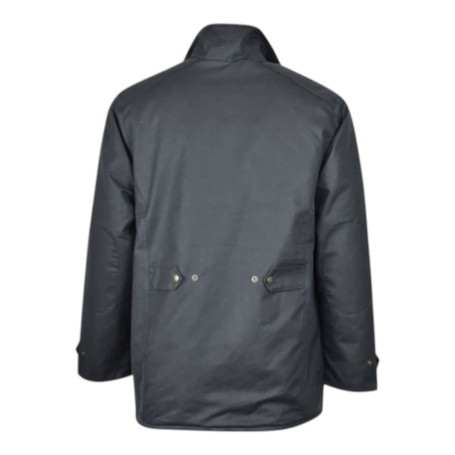 Chaqueta encerada Oxford Blue Fiskar Navy
