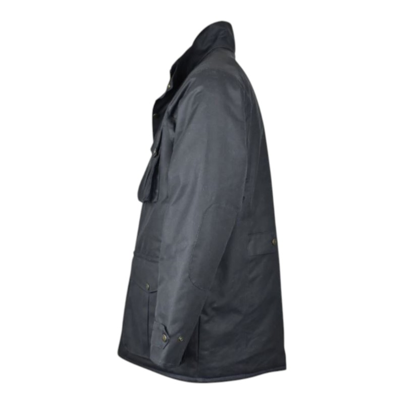 Chaqueta encerada Oxford Blue Fiskar Navy