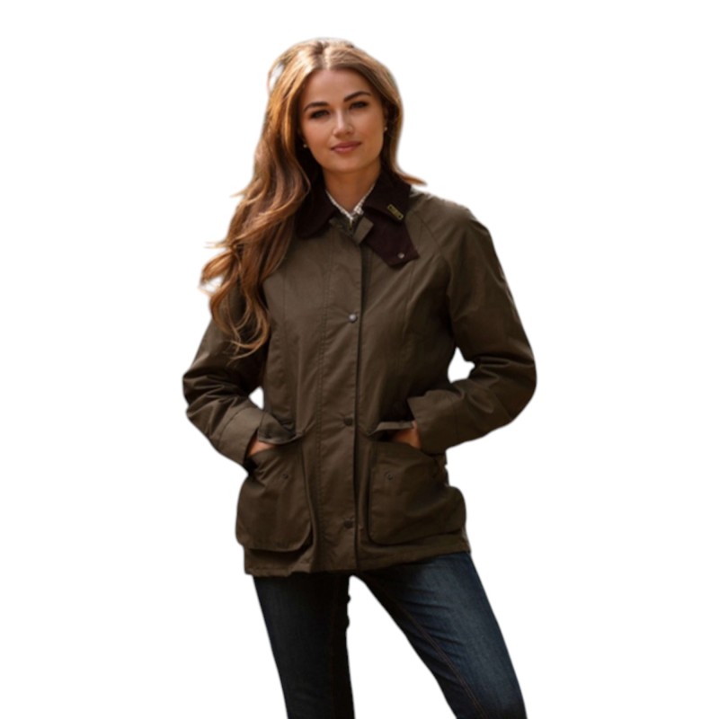 Chaqueta Oxford Blue Cotton Burley Discovery Khaki