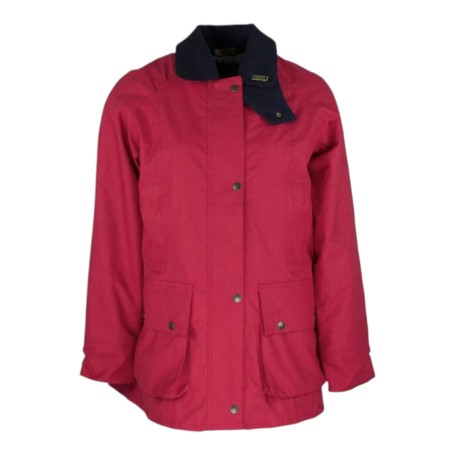 Chaqueta Oxford Blue Cotton Burley Discovery Red