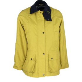 Chaqueta Oxford Blue Cotton Burley Discovery Mustard