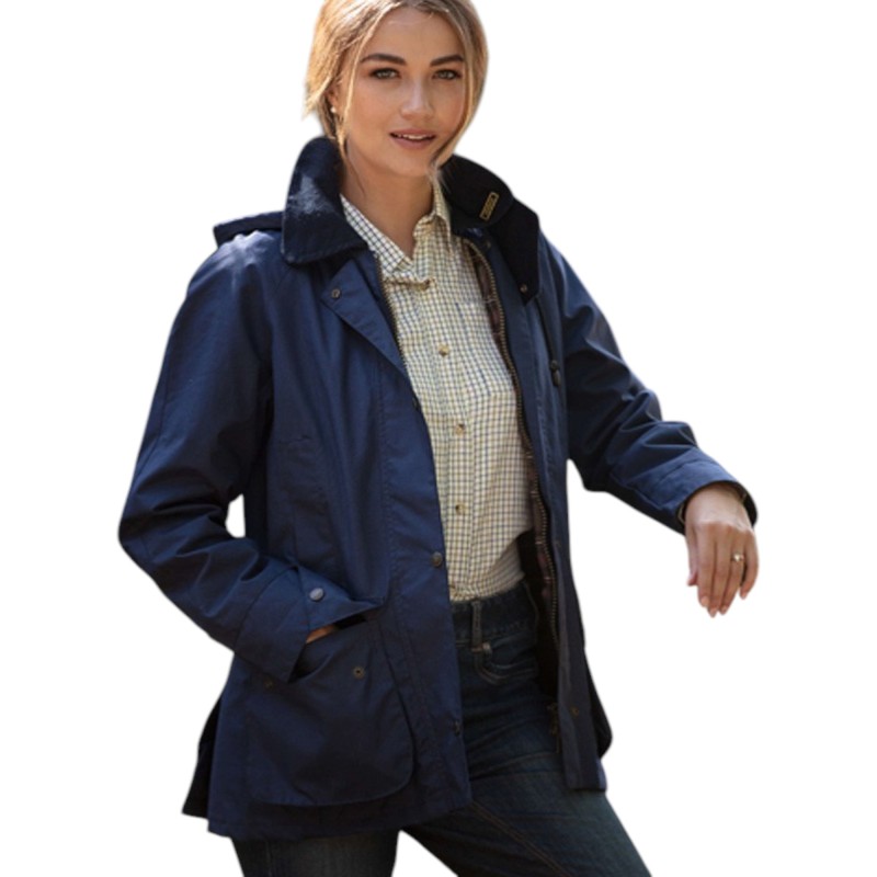 Chaqueta Oxford Blue Cotton Burley Discovery French Navy