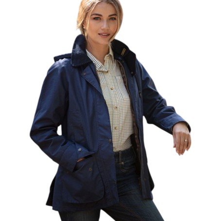 Chaqueta Oxford Blue Cotton Burley Discovery French Navy