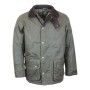Chaqueta encerada Oxford Blue Chelsea Padded Wax Antique Green