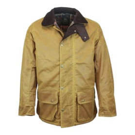 Chaqueta encerada Oxford Blue Chelsea Padded Wax Antique Gold