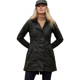 Chaqueta encerada Oxford Blue Katrina Green