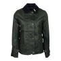 Chaqueta encerada Oxford Blue Ambre Green