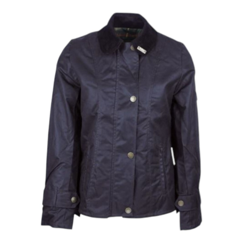Chaqueta encerada Oxford Blue Ambre Navy