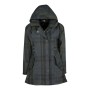 Chaqueta encerada Oxford Blue Tartan Katrina Dundee