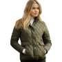 Chaqueta Oxford Blue Maya Quilted Green