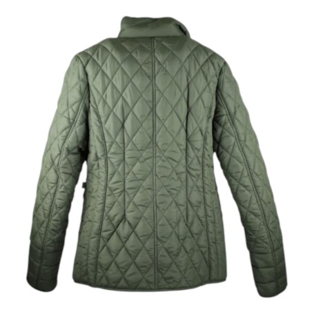 Chaqueta Oxford Blue Maya Quilted Green