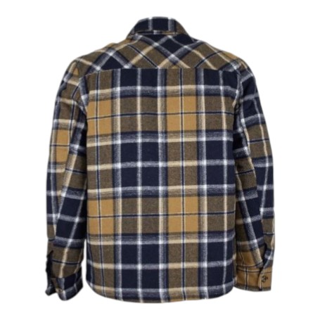 Sobrecamisa Oxford Blue Check Mustard
