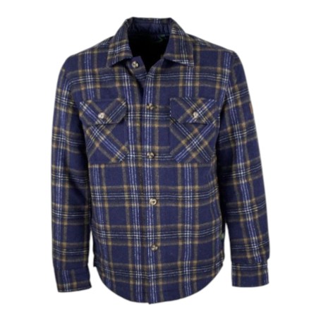 Sobrecamisa Oxford Blue Check Navy
