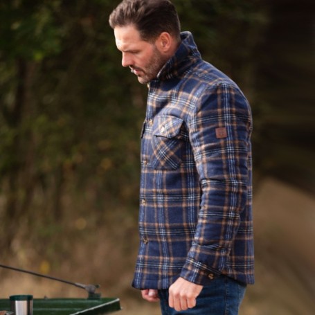 Sobrecamisa Oxford Blue Check Navy