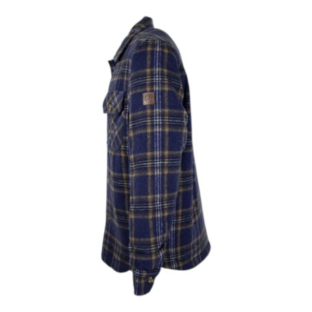 Sobrecamisa Oxford Blue Check Navy