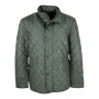 Chaqueta Oxford Blue Leiden Quilted Green