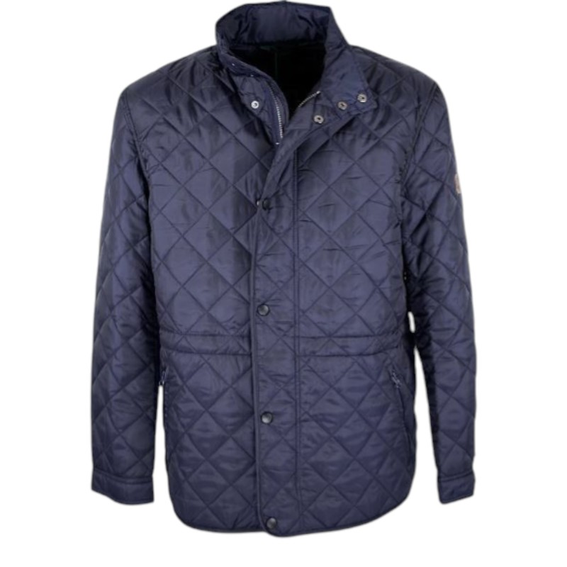 Chaqueta Oxford Blue Leiden Quilted Navy