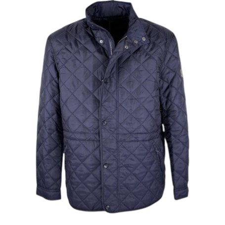 Chaqueta Oxford Blue Leiden Quilted Navy