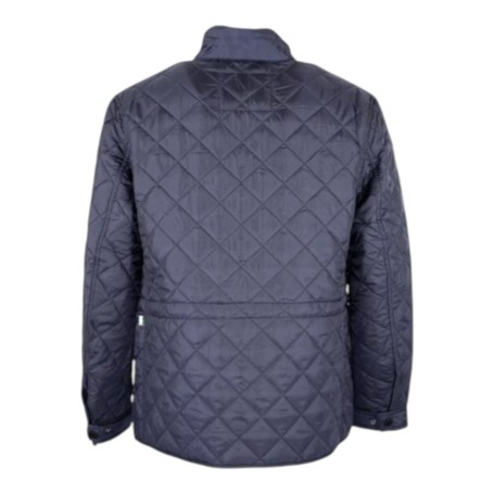 Chaqueta Oxford Blue Leiden Quilted Navy