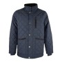 Chaqueta Oxford Blue Aron Quilted Navy