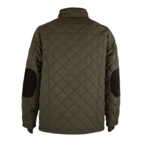 Chaqueta Oxford Blue Aron Quilted Olive