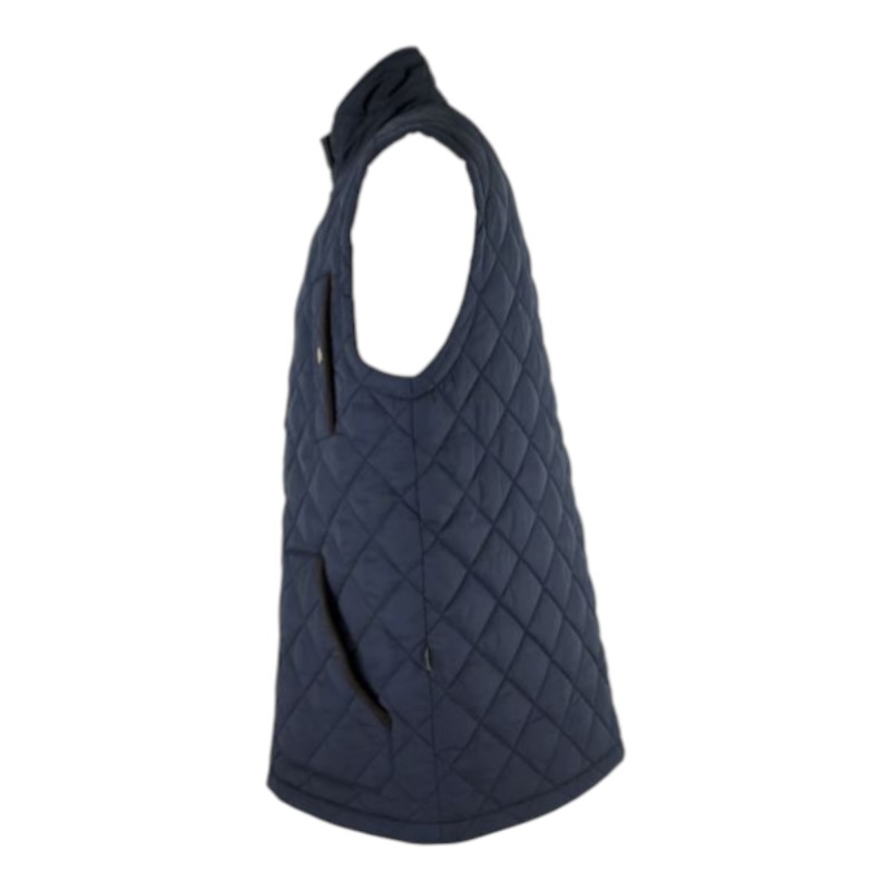 Chaleco Oxford Blue Aron Quilted Navy
