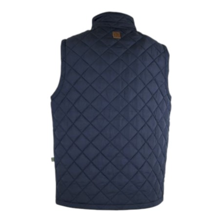 Chaleco Oxford Blue Aron Quilted Navy