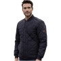 Chaqueta Oxford Blue Keswick Quilted Navy/Tan