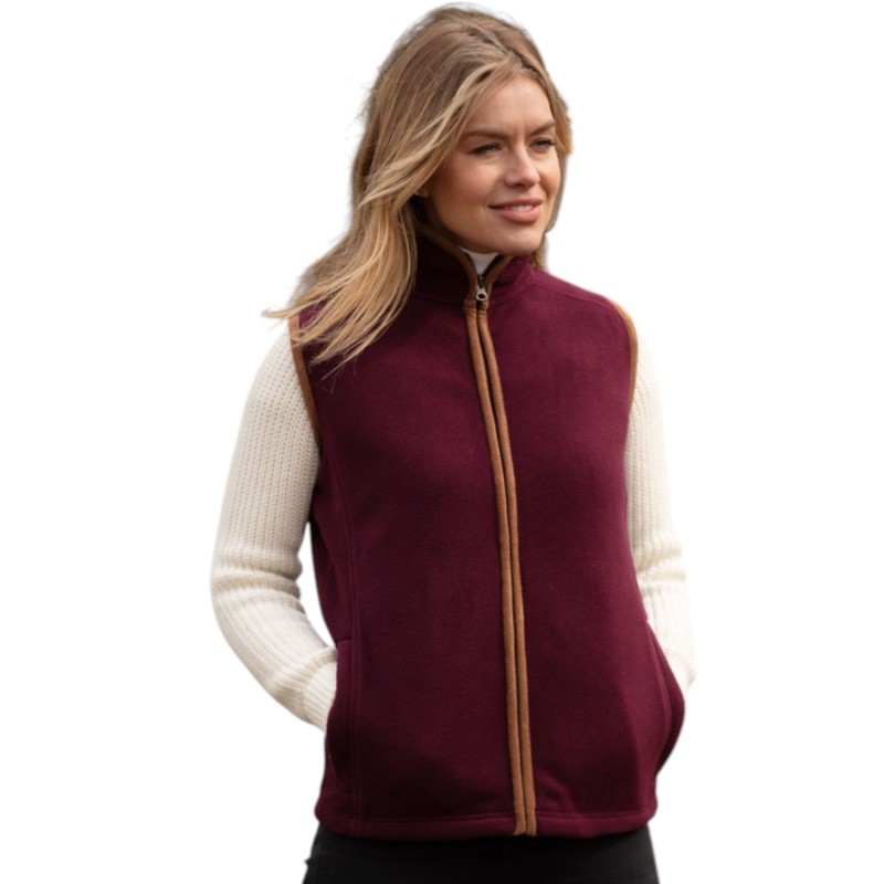 Chaleco polar Oxford Blue Ladies Plum