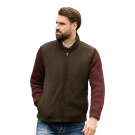Chaleco polar Oxford Blue Men Khaki
