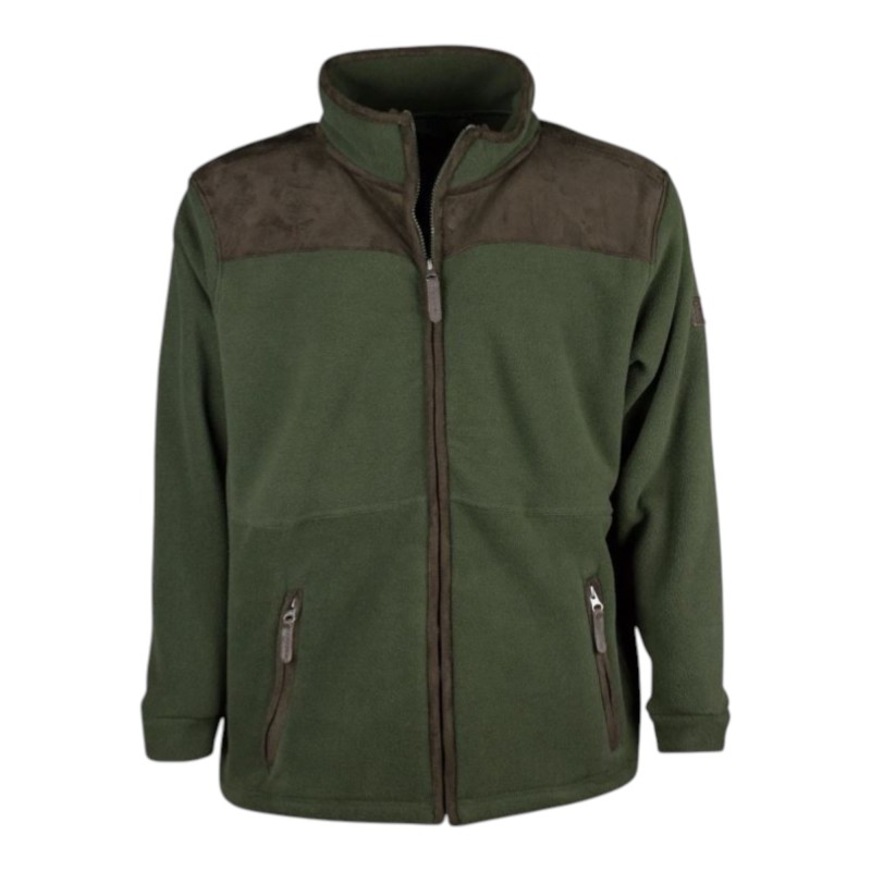 Chaqueta polar Oxford Blue Bonded Green