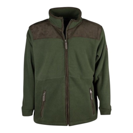 Chaqueta polar Oxford Blue Bonded Green