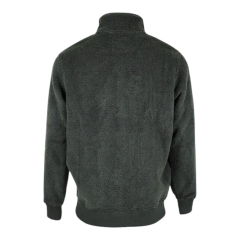 Chaqueta polar Oxford Blue Fleck Green