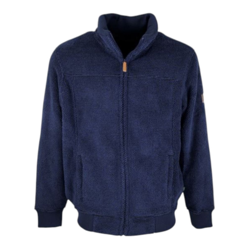Chaqueta polar Oxford Blue Fleck Navy